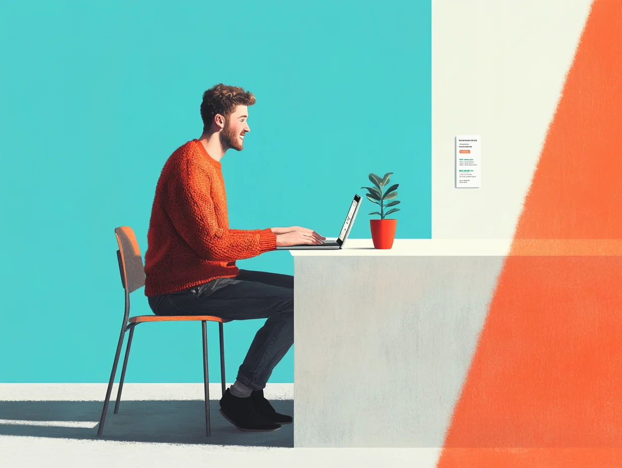 Illustration for Immerse Yourself in Business English Daily