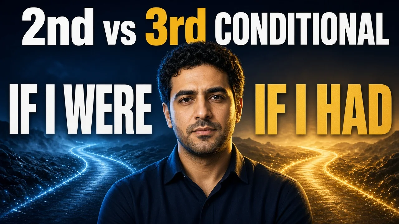 Illustration for Second vs Third Conditional: If I Were vs If I Had