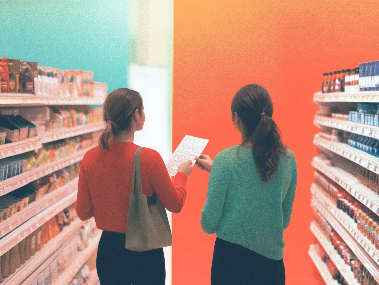 Shopping at the Grocery Store