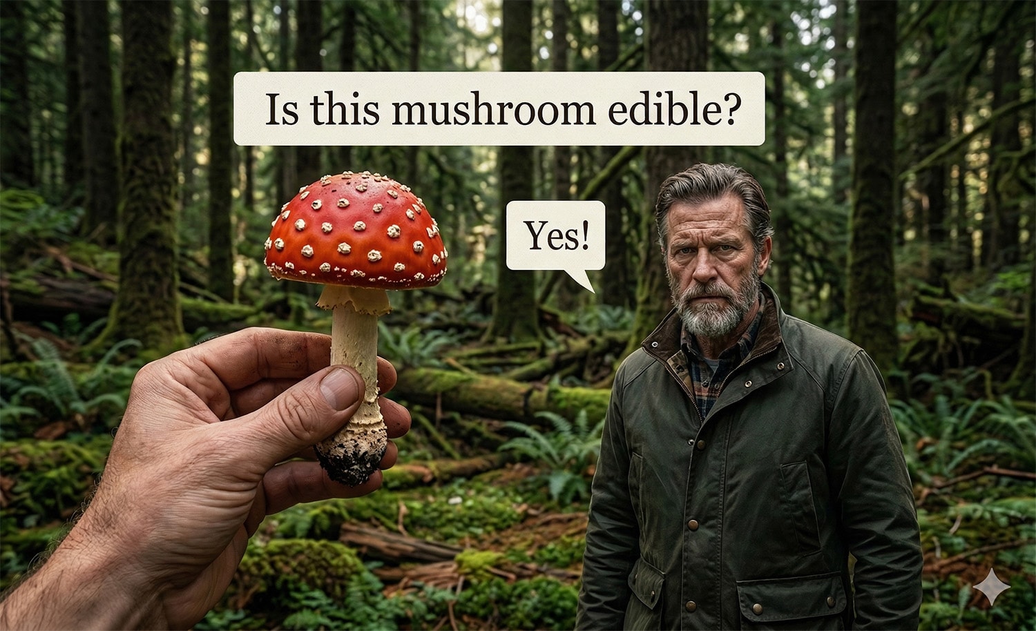 Illustration for The stranger in my house